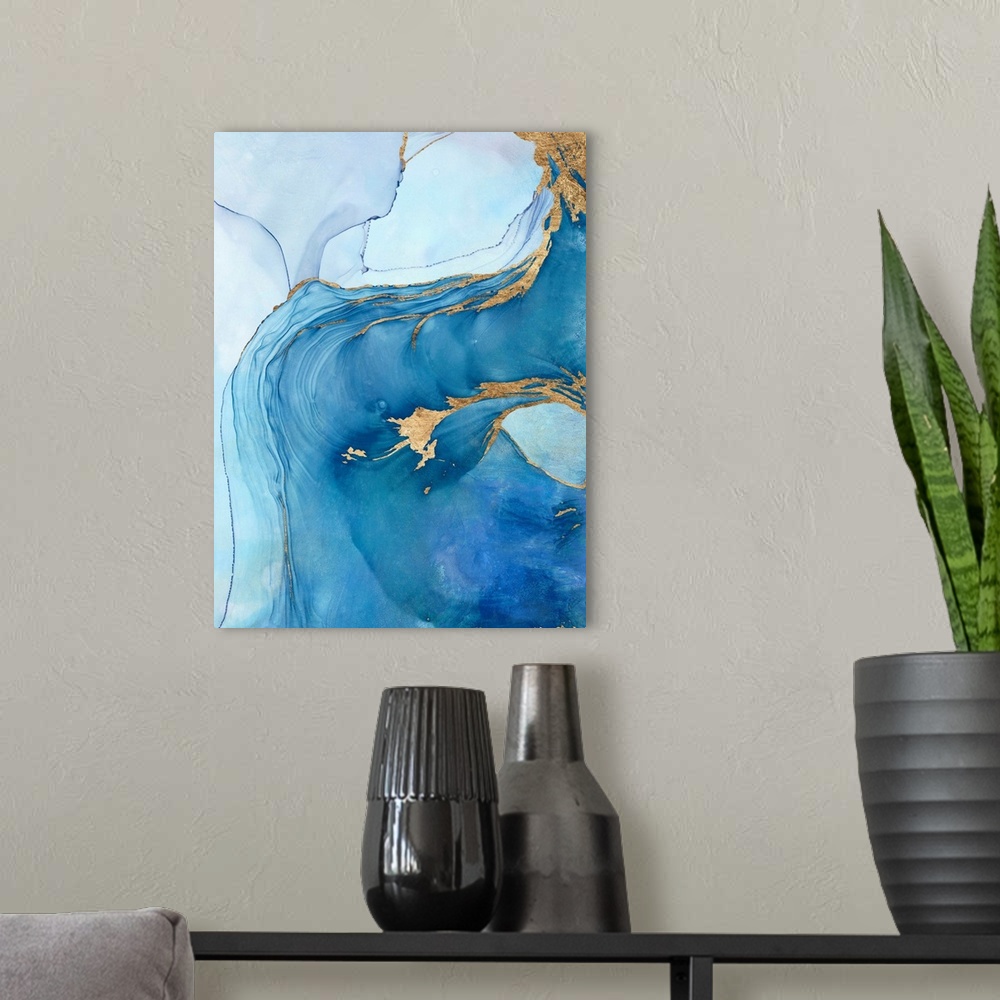 A modern room featuring Sea Whirl I