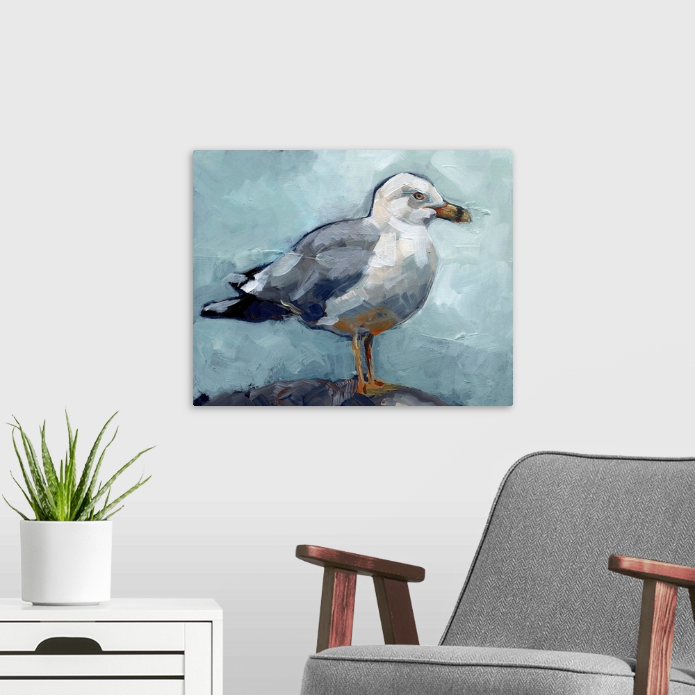 A modern room featuring Seagull Stance I