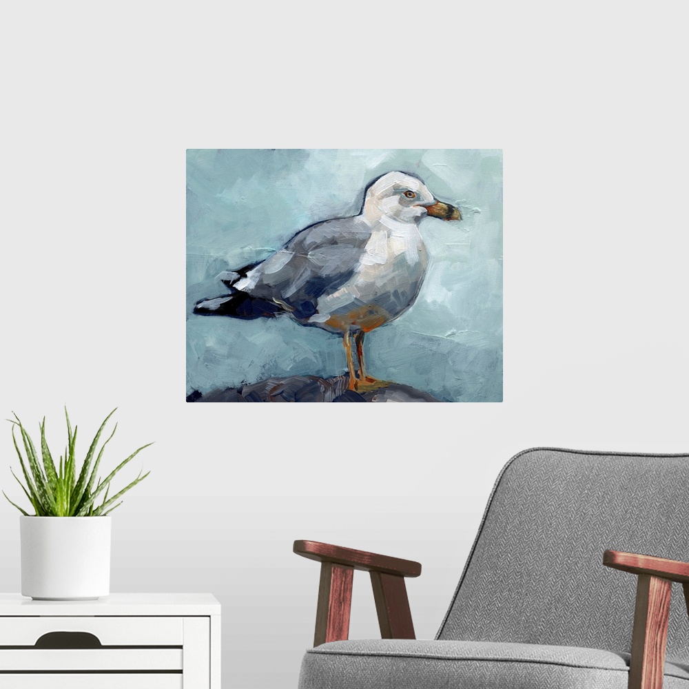 A modern room featuring Seagull Stance I
