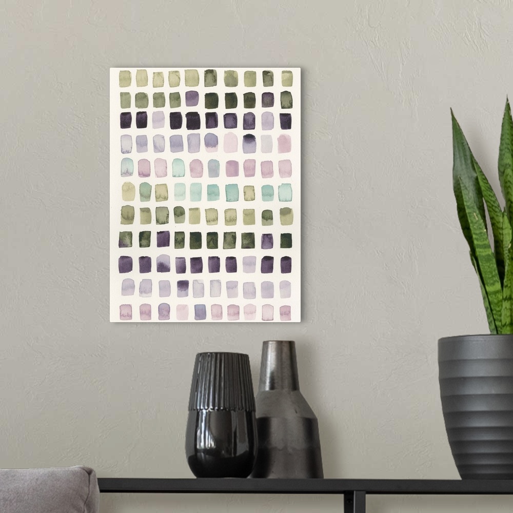 A modern room featuring Serene Color Swatches I