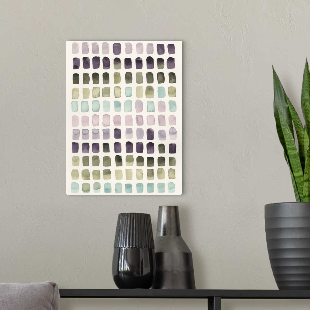 A modern room featuring Serene Color Swatches II