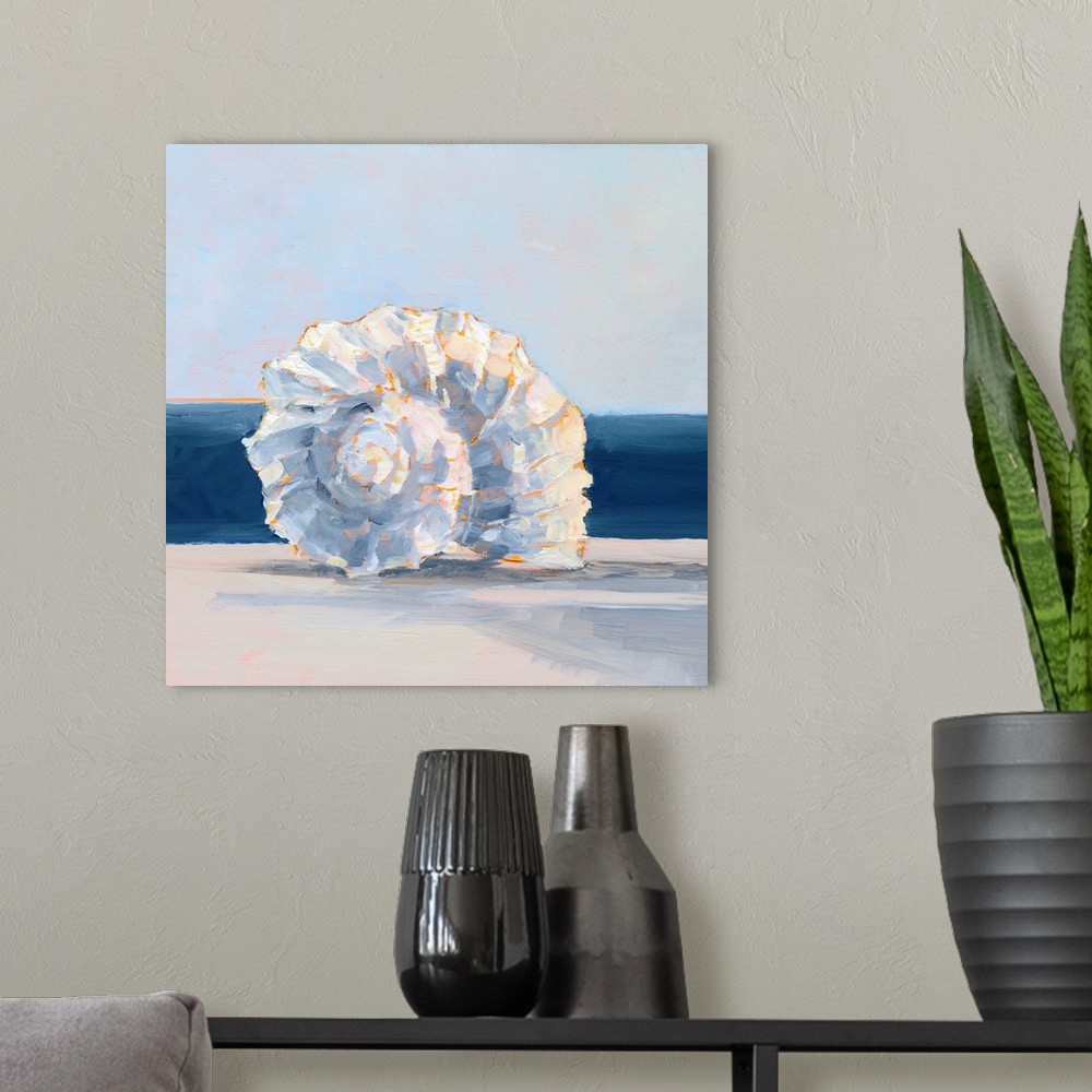 A modern room featuring Shell By The Shore IV