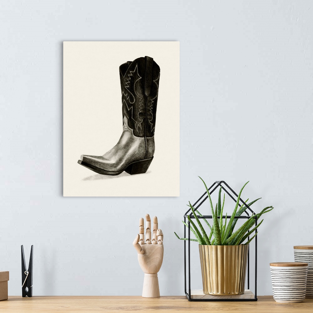 A bohemian room featuring Shiny Boots II