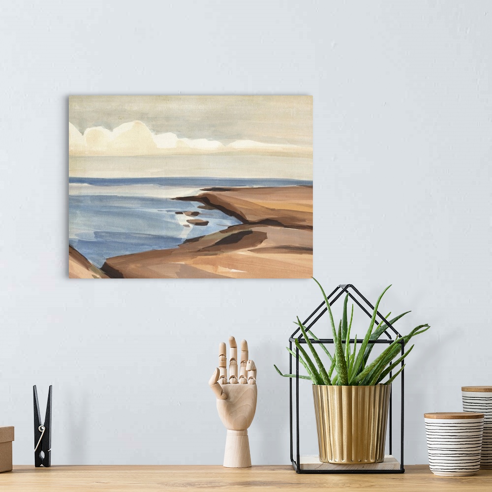 A bohemian room featuring Shore Days II