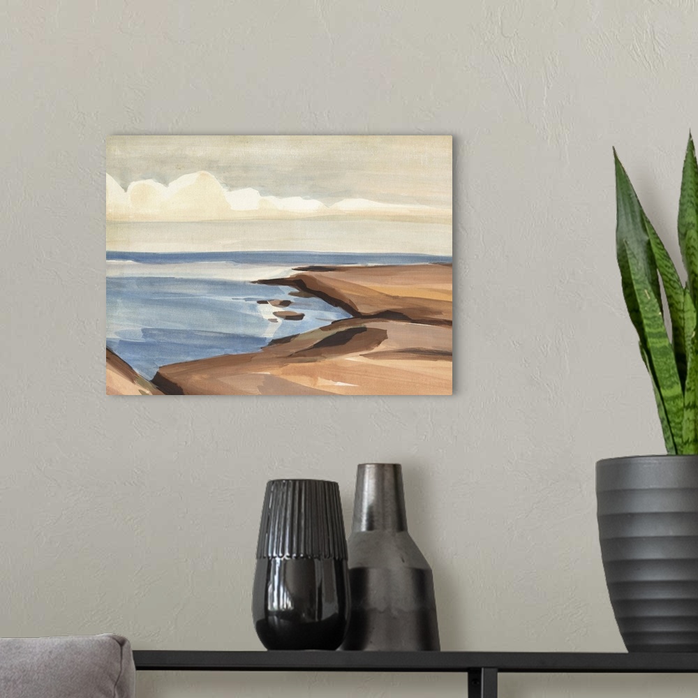 A modern room featuring Shore Days II