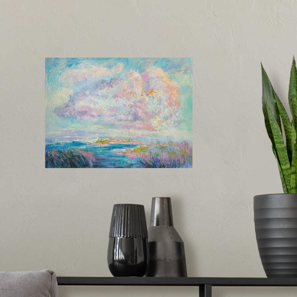 A modern room featuring Skies The Limit II