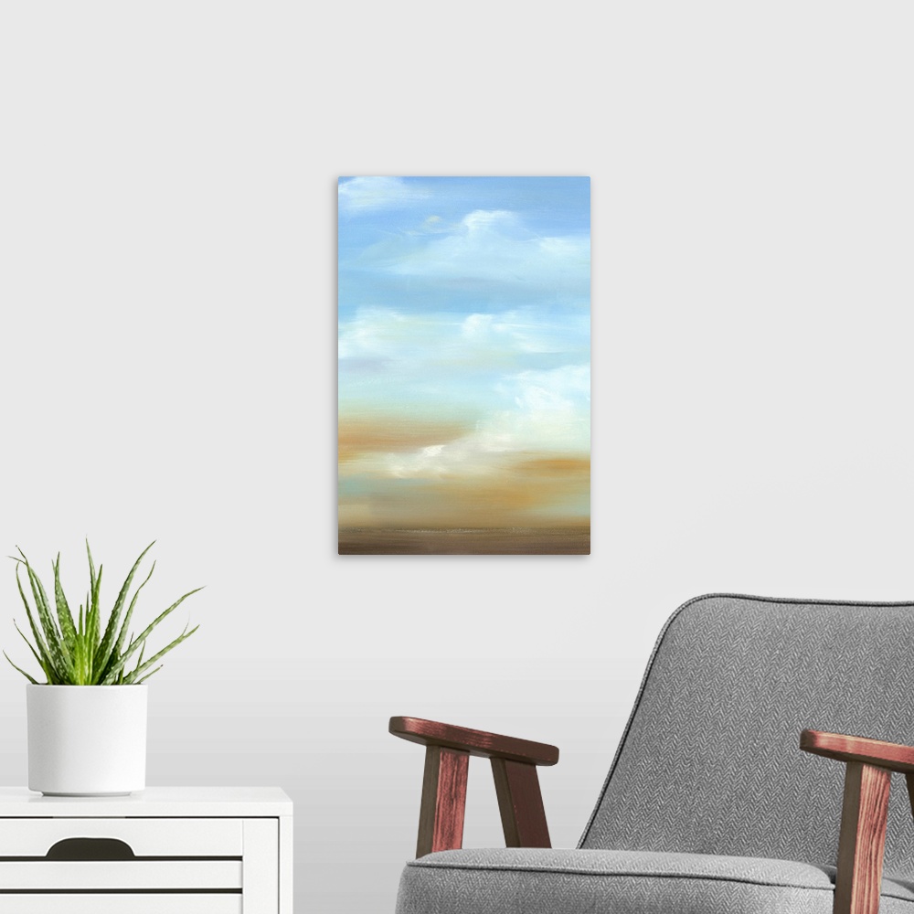 A modern room featuring Skyscape I
