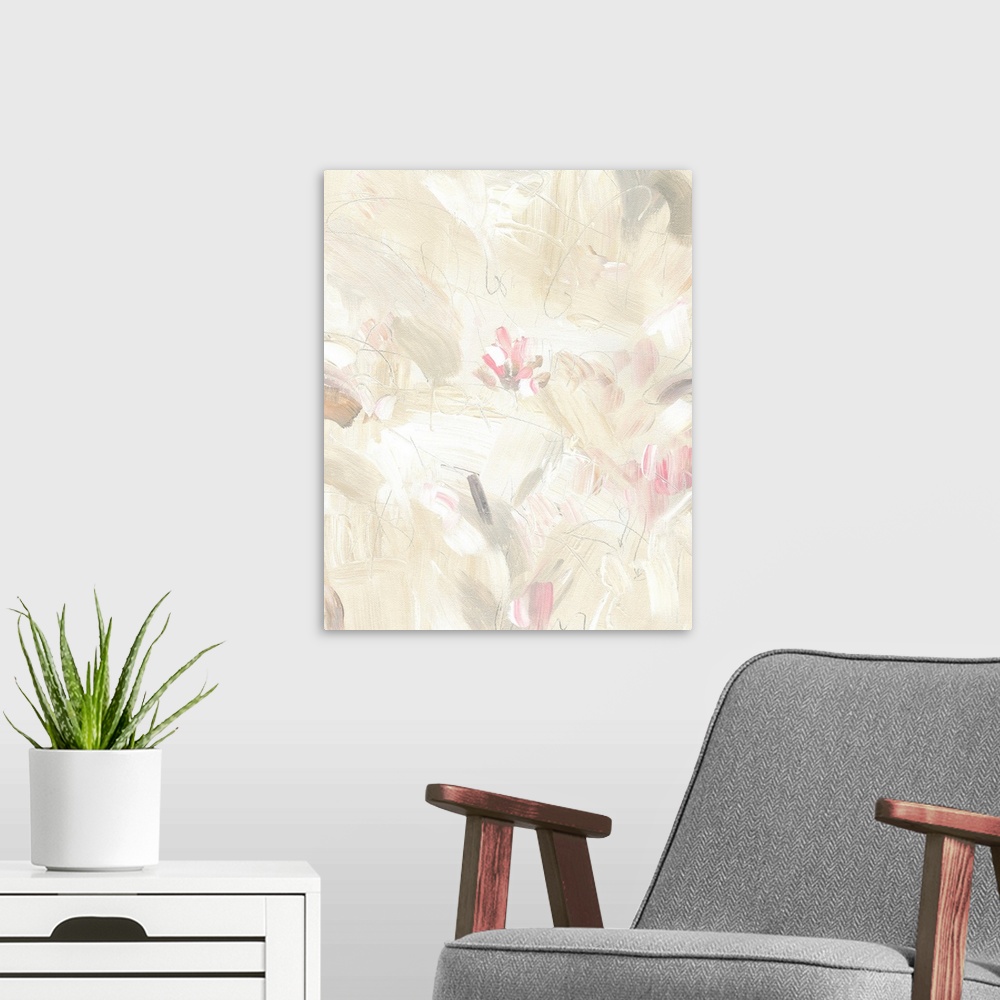 A modern room featuring Soft Abstraction II