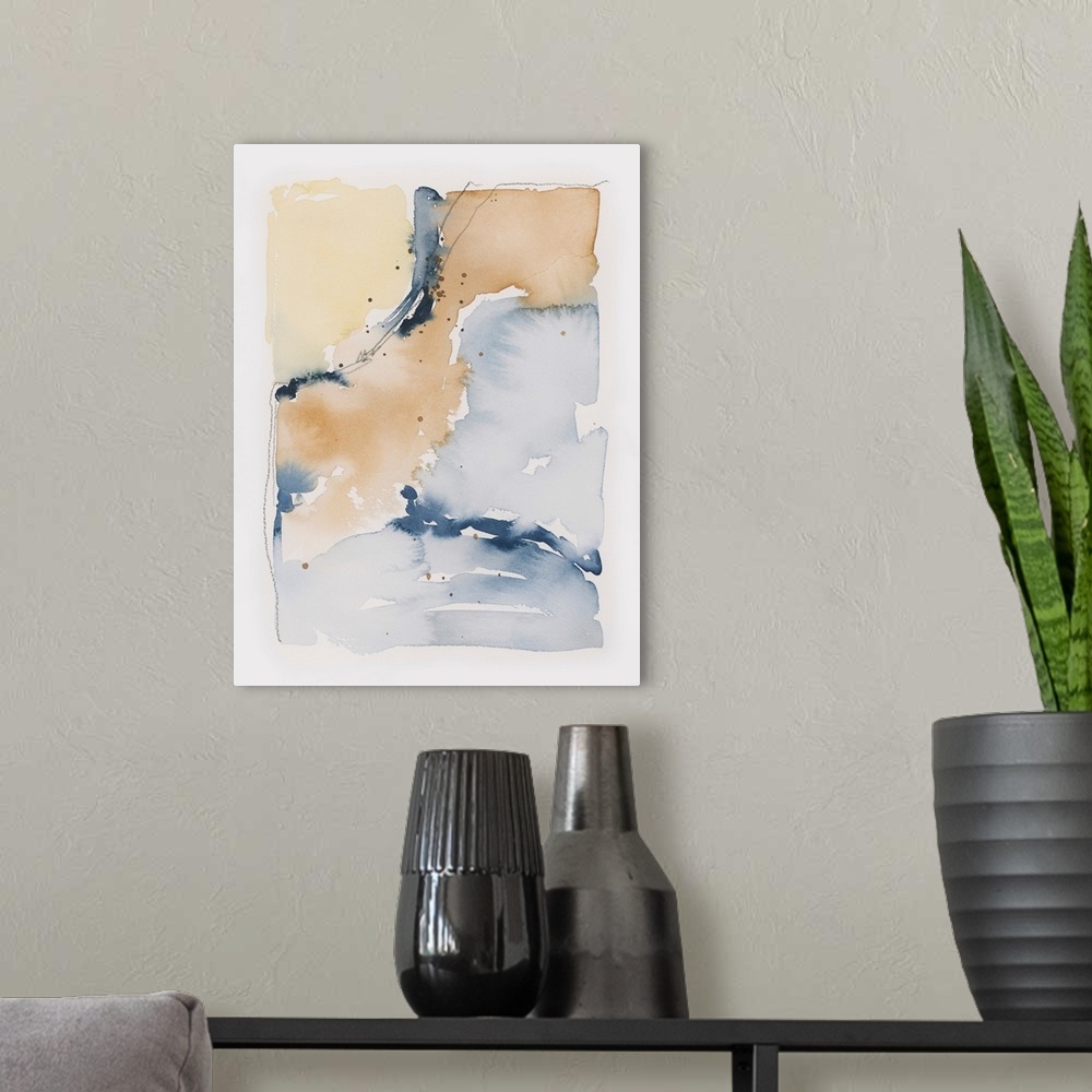 A modern room featuring Soft Shore Sketch II