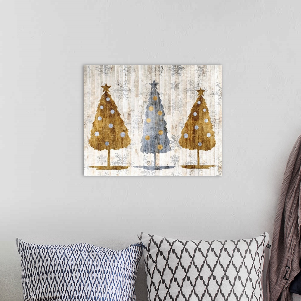 A bohemian room featuring Sophisticated Christmas Collection A