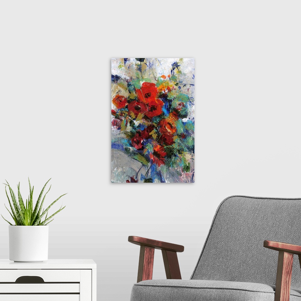 A modern room featuring Splash of Color II