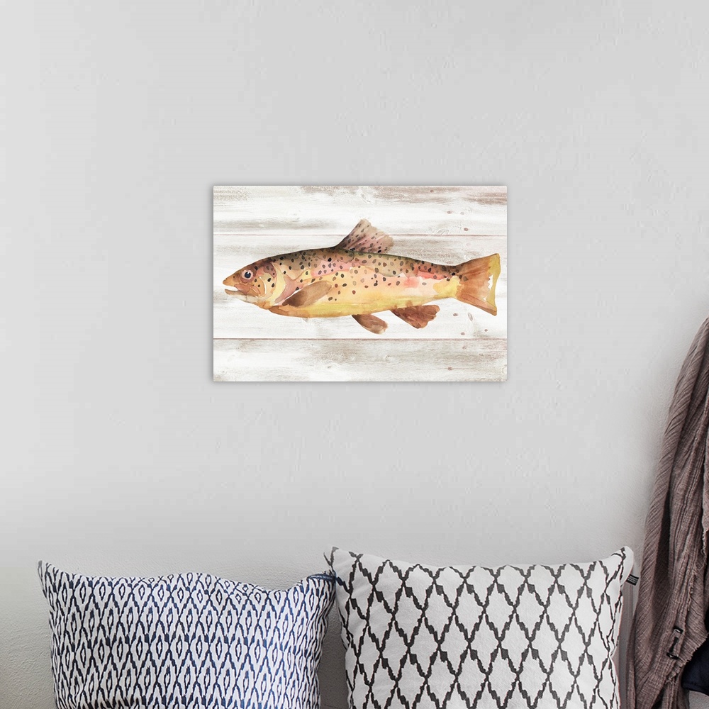 A bohemian room featuring Spotted Trout I