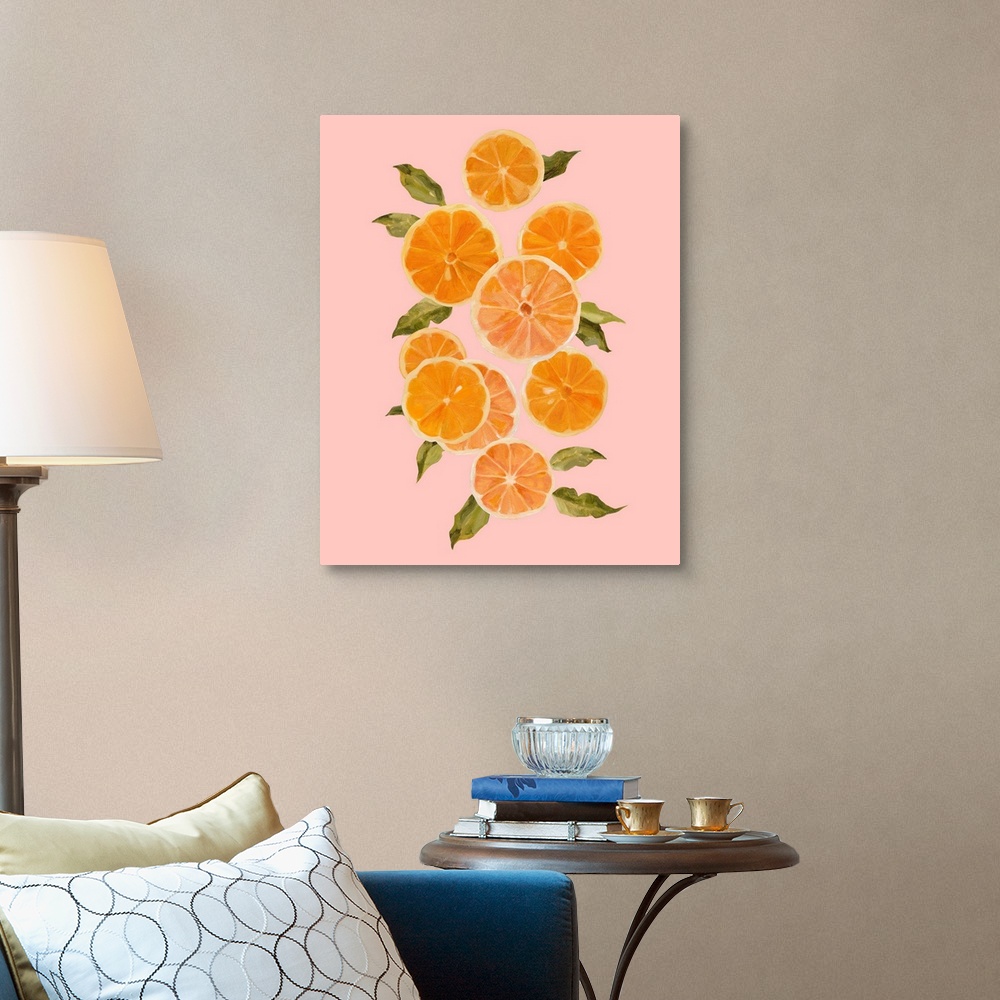 A traditional room featuring Spring Citrus II