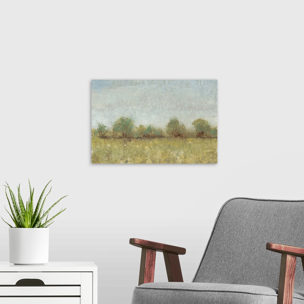 A modern room featuring Spring Field I