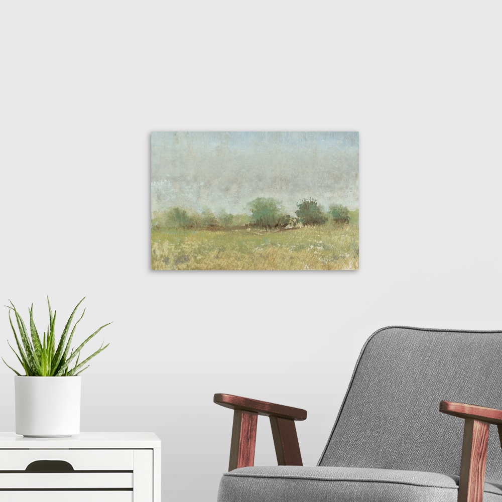 A modern room featuring Spring Field II