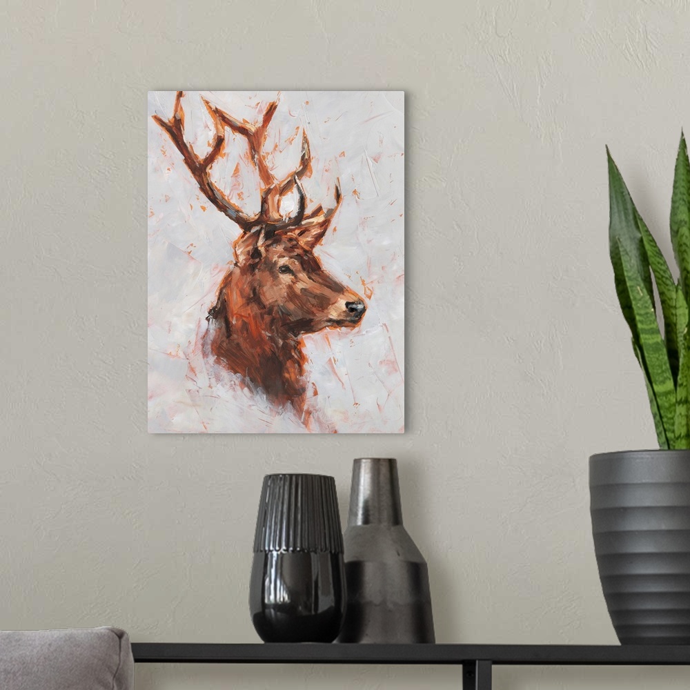 A modern room featuring Stag Study II