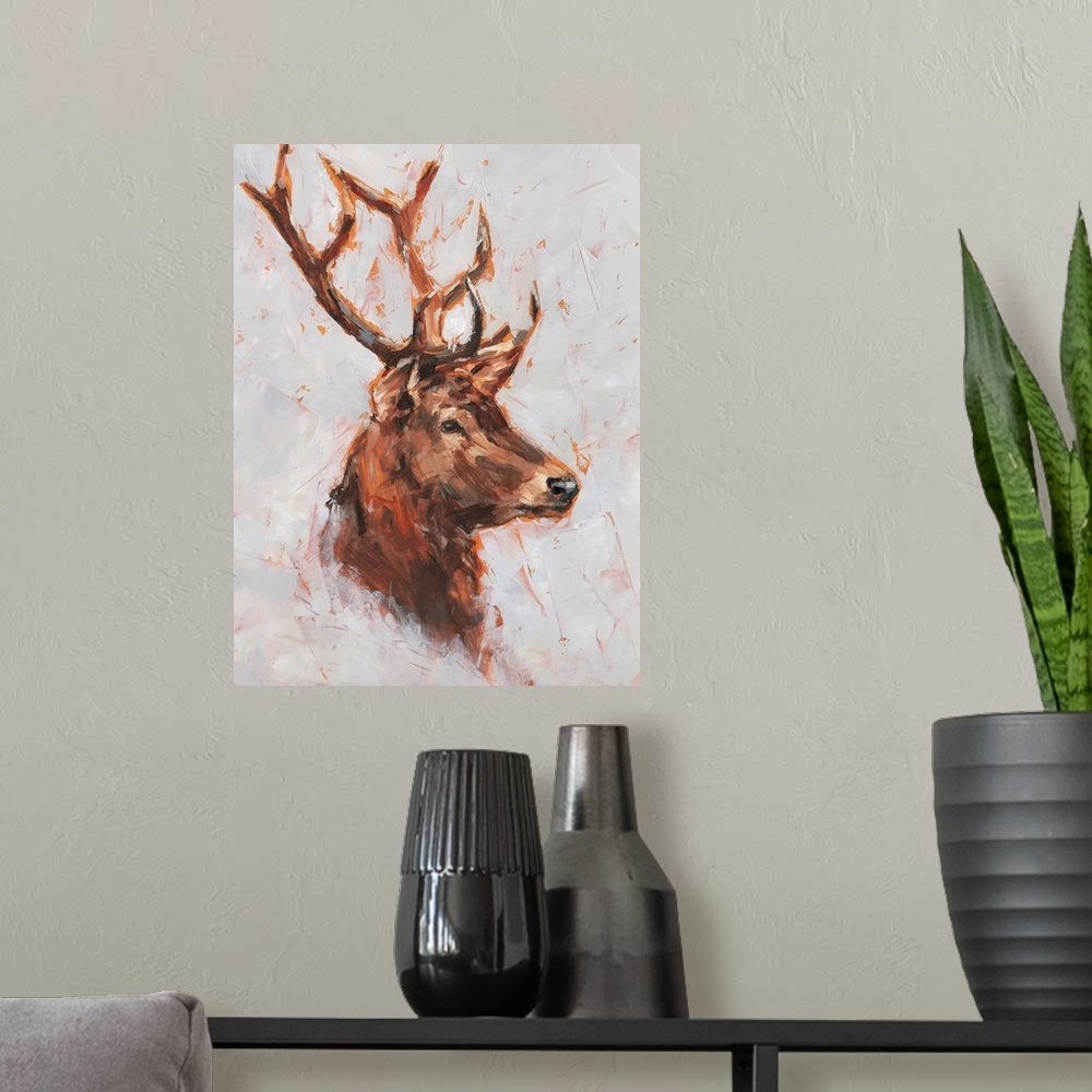 A modern room featuring Stag Study II