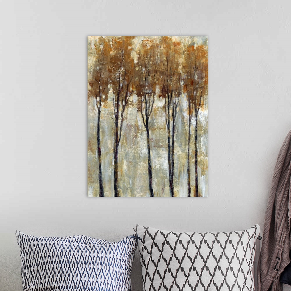 A bohemian room featuring Standing Tall in Autumn I
