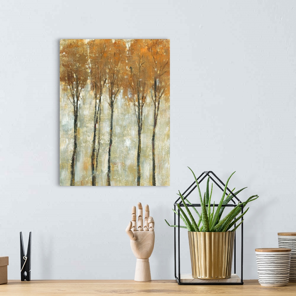 A bohemian room featuring Standing Tall in Autumn II