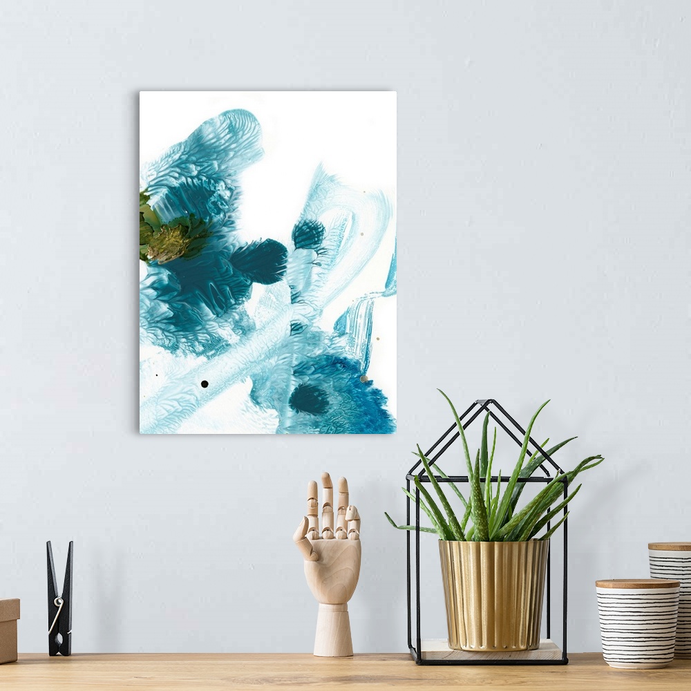 A bohemian room featuring Stardust Abstract II