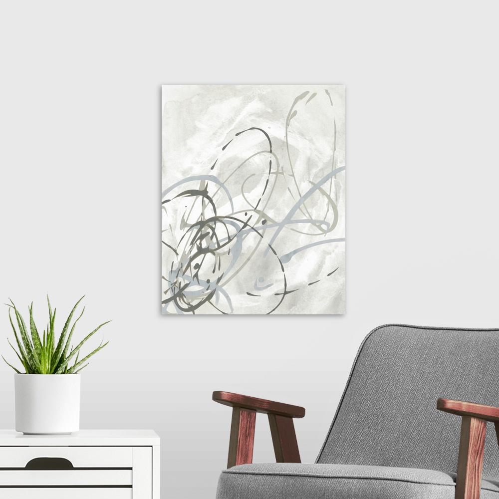 A modern room featuring String Cycle II