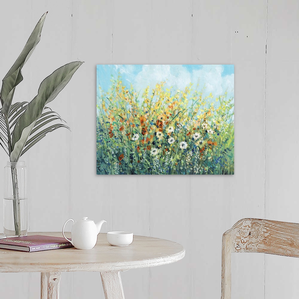 A farmhouse room featuring Summer Flowering I