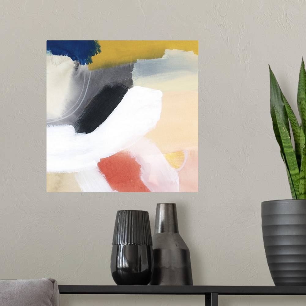 A modern room featuring Sunset Movement I