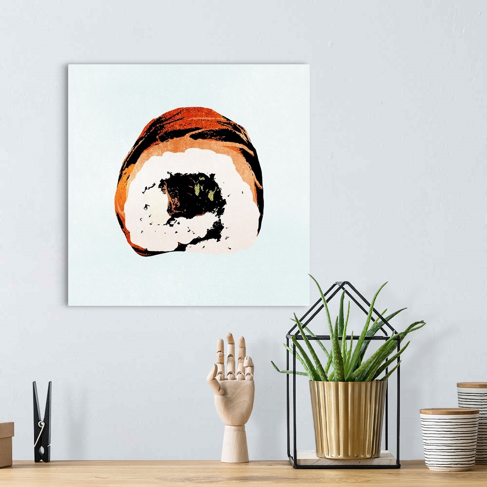 A bohemian room featuring Sushi Style VI