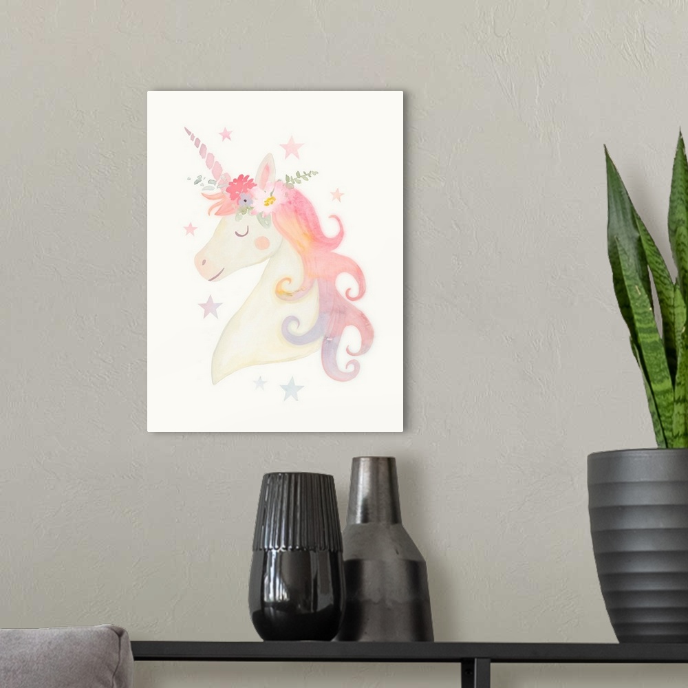 A modern room featuring Sweet Unicorn I