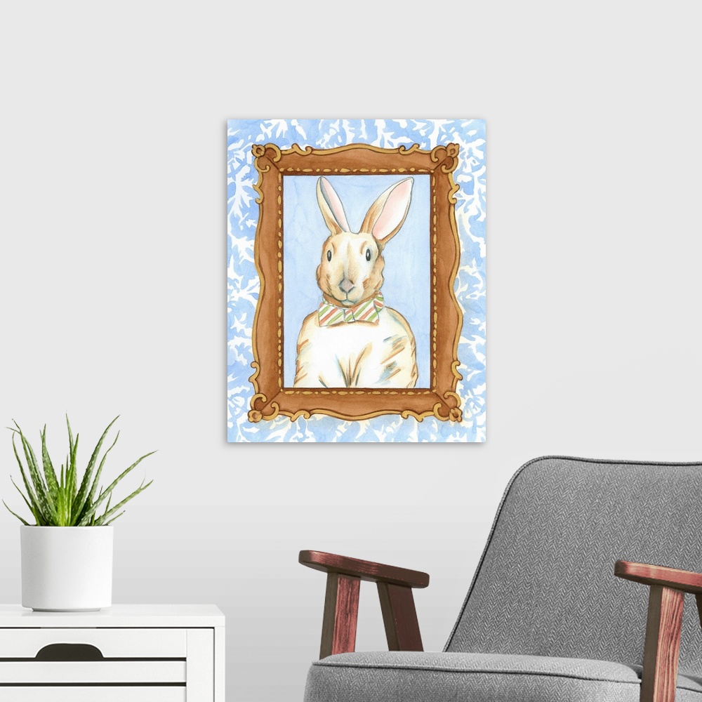 A modern room featuring Teacher's Pet - Rabbit