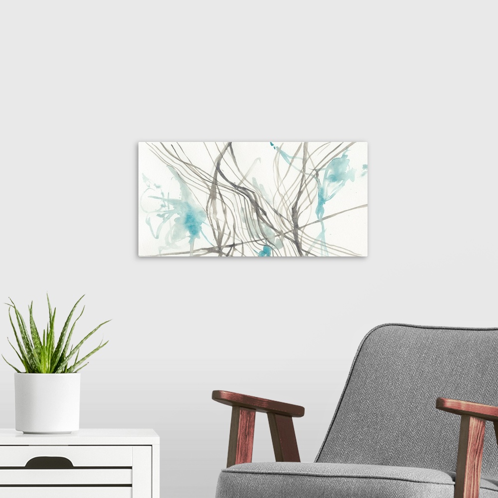 A modern room featuring Tendrils II