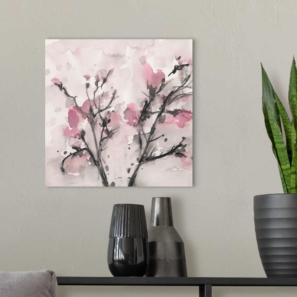 A modern room featuring The Blossoms II