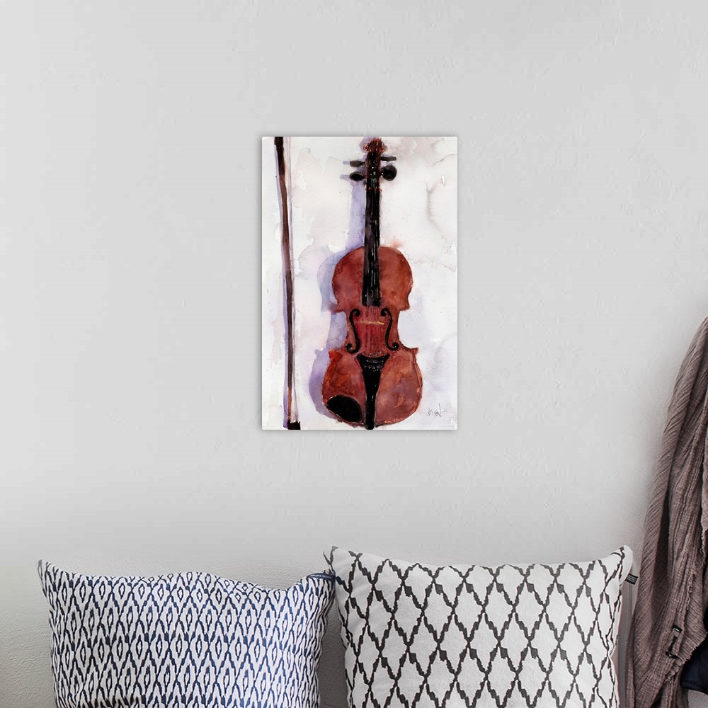 A bohemian room featuring The Violin