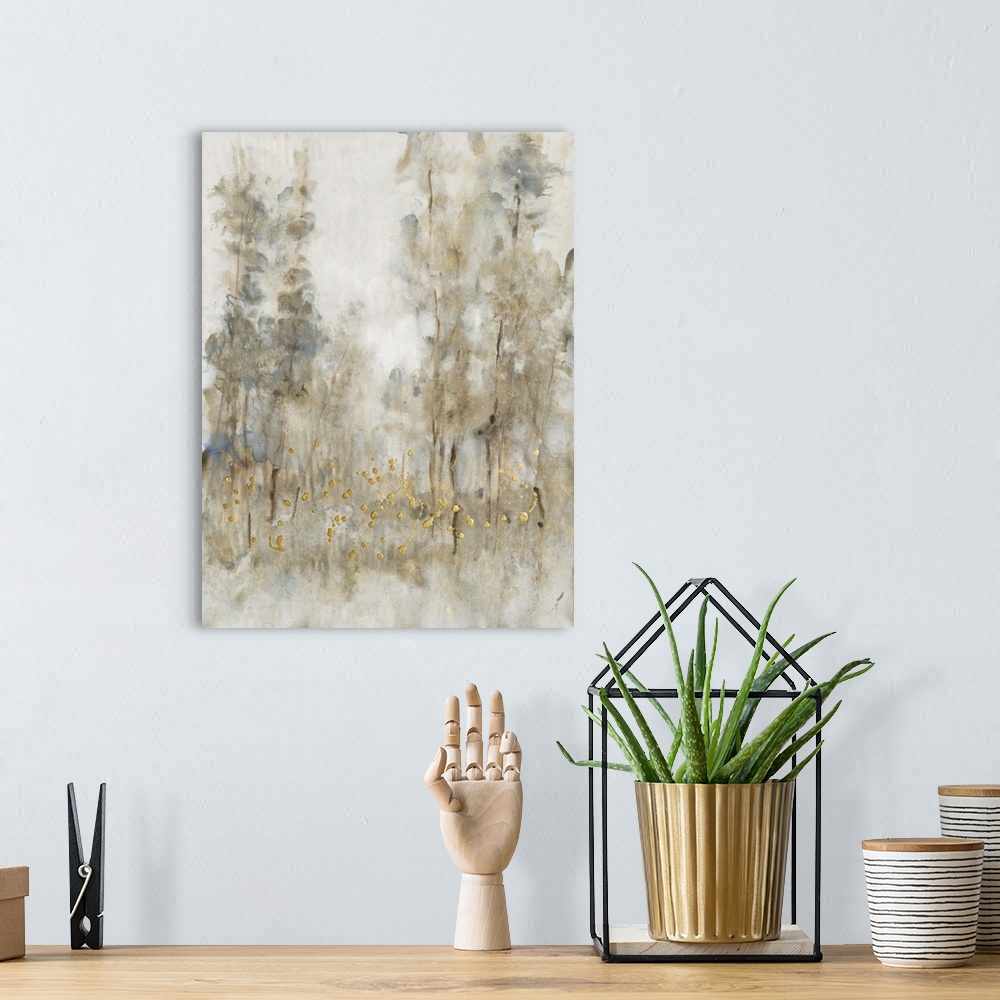 A bohemian room featuring Thicket Of Trees II