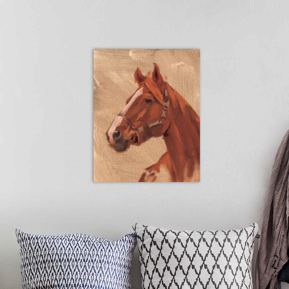 A bohemian room featuring Thoroughbred I