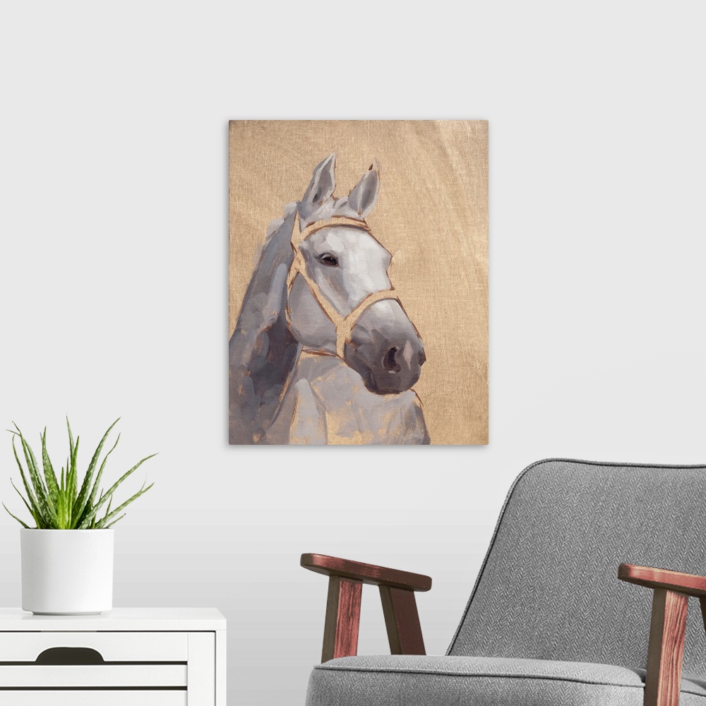 A modern room featuring Thoroughbred VI