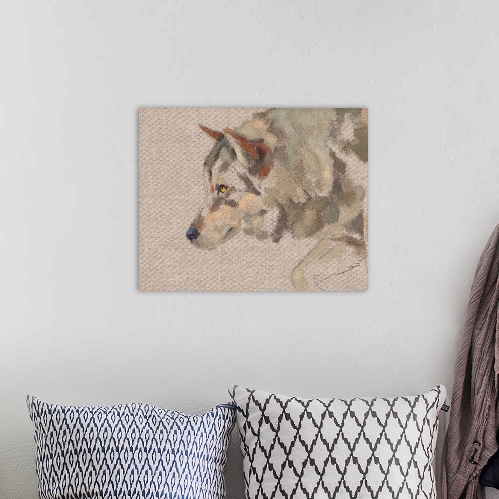 A bohemian room featuring Timber Wolf II