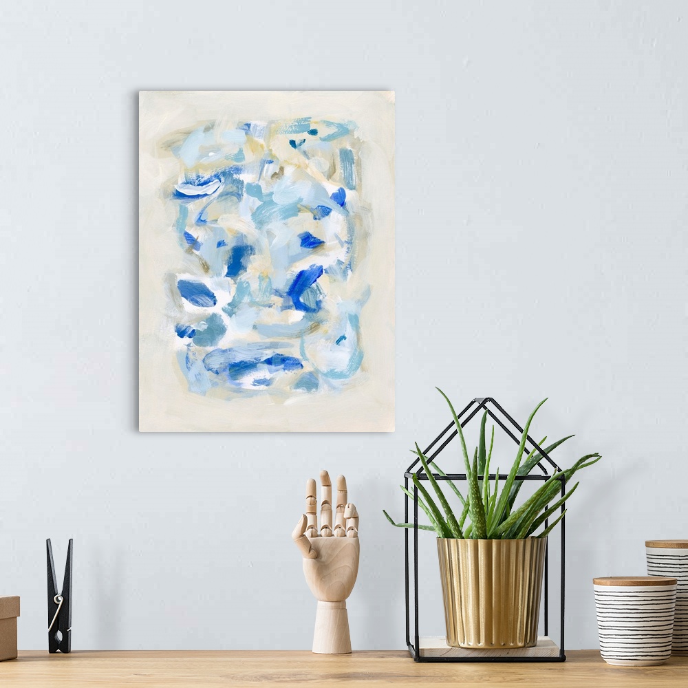 A bohemian room featuring Tinted Abstract II