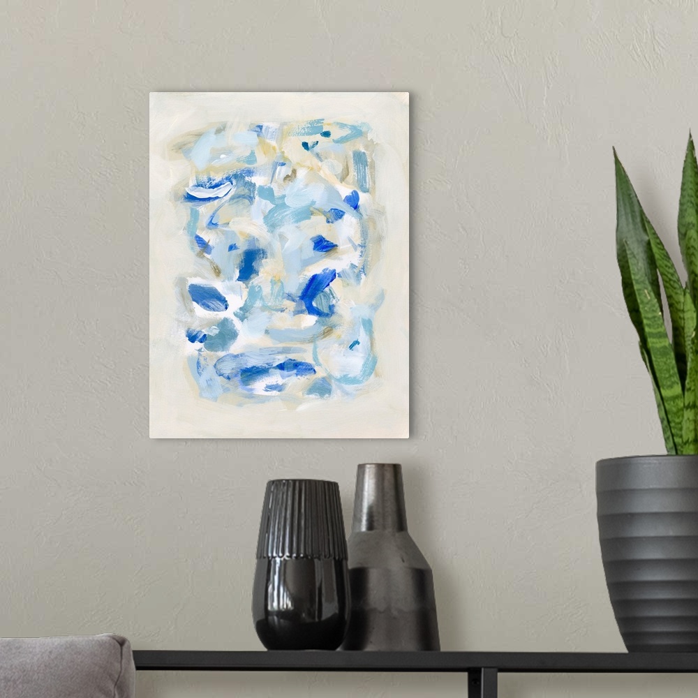 A modern room featuring Tinted Abstract II