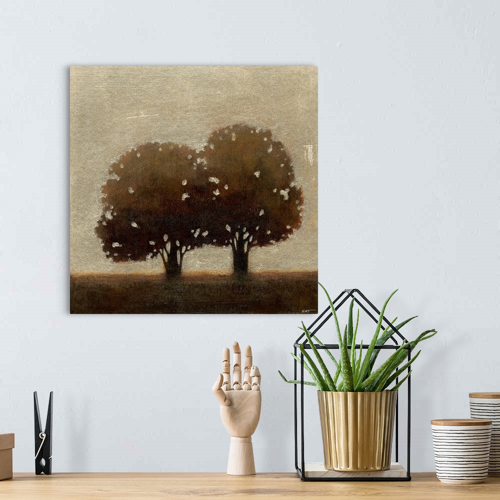 A bohemian room featuring Tree of Solace I