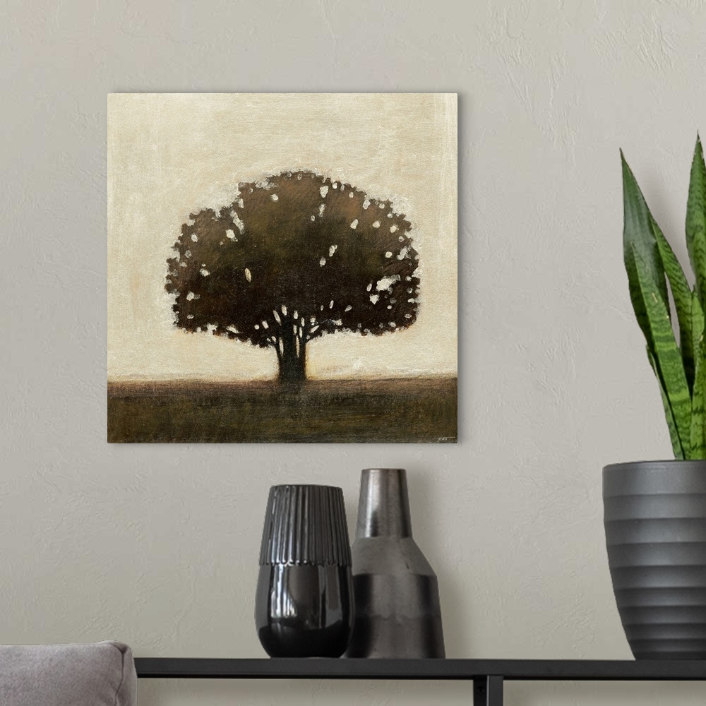 A modern room featuring Tree of Solace II