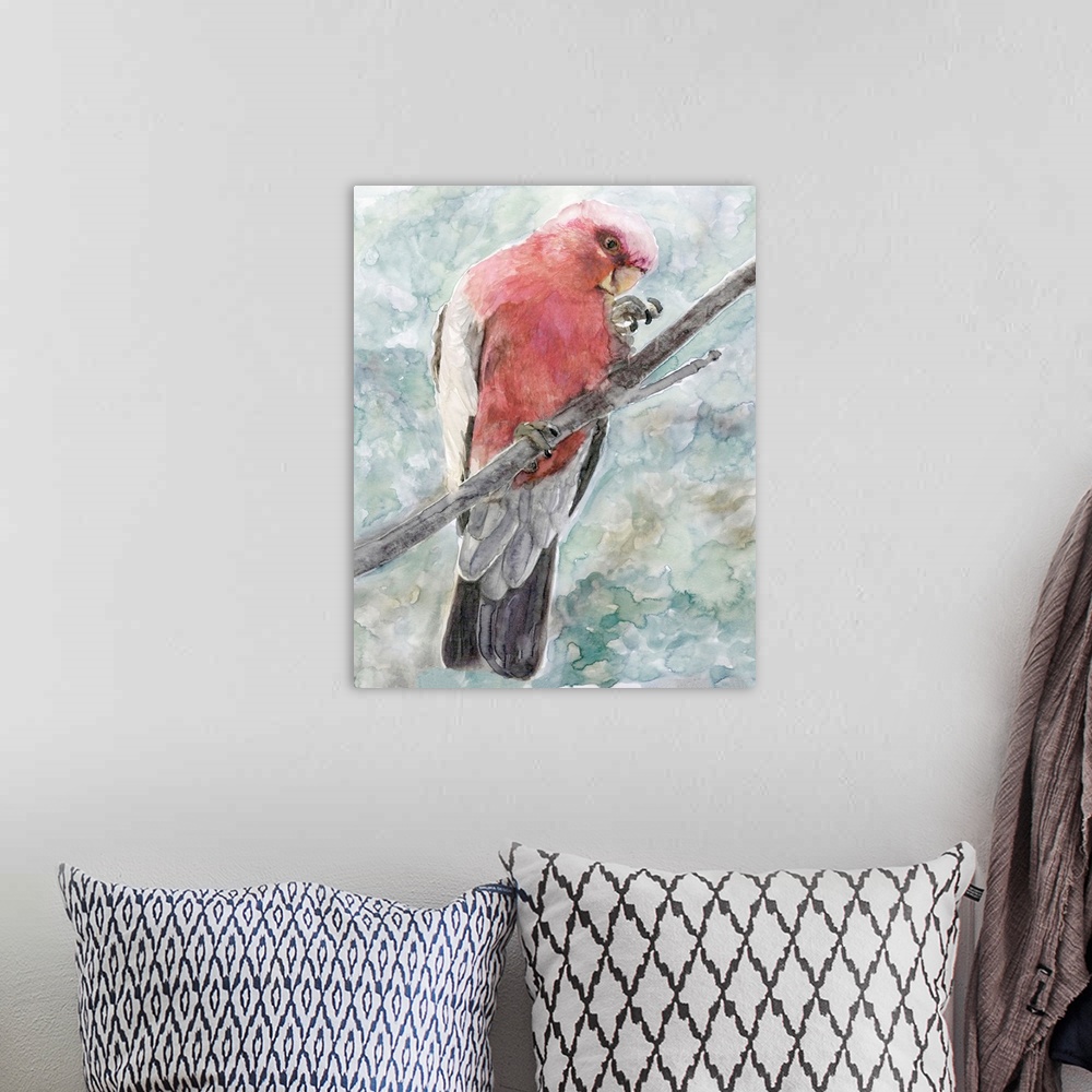 A bohemian room featuring Tropic Parrot I