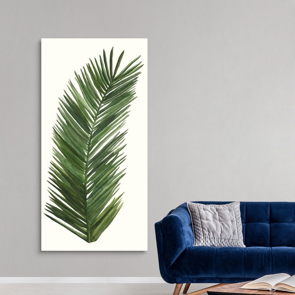 A modern room featuring Tropical Breeze Leaves V