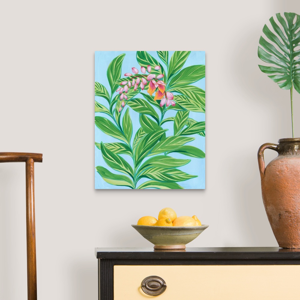 A traditional room featuring Tropical Shell Ginger I