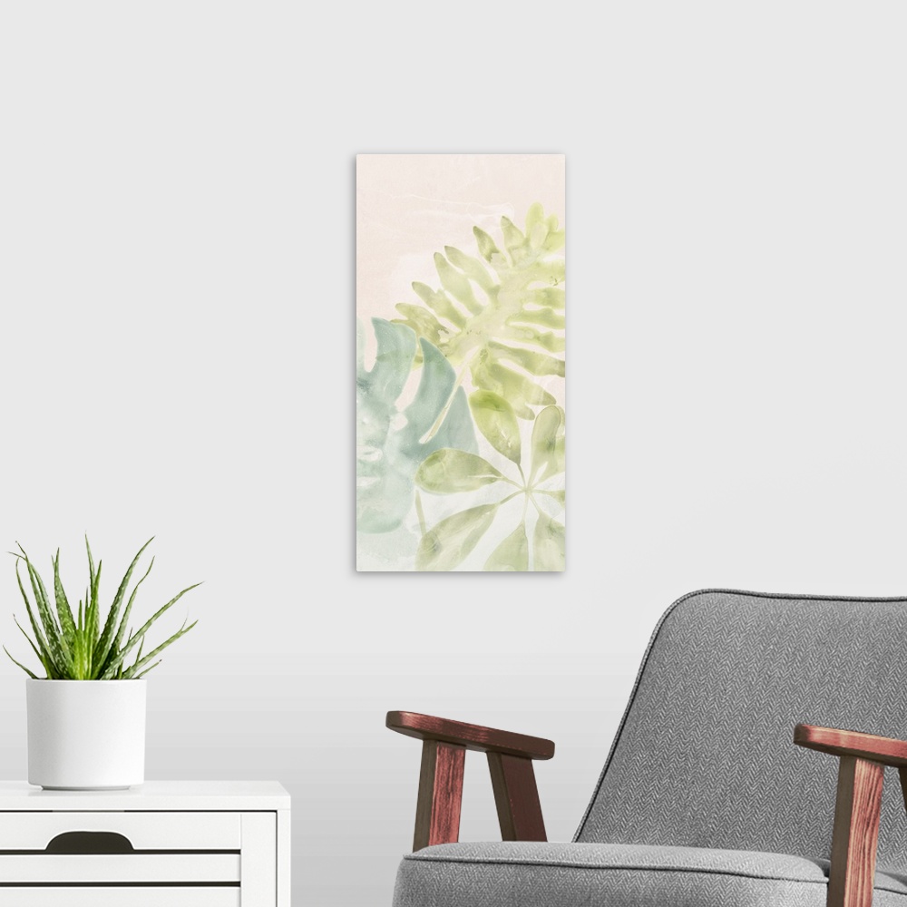 A modern room featuring Tropical Sorbet I