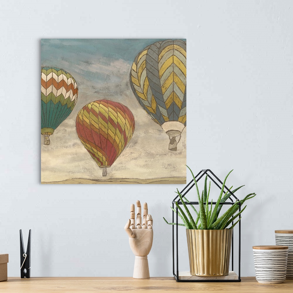 A bohemian room featuring Up in the Air II