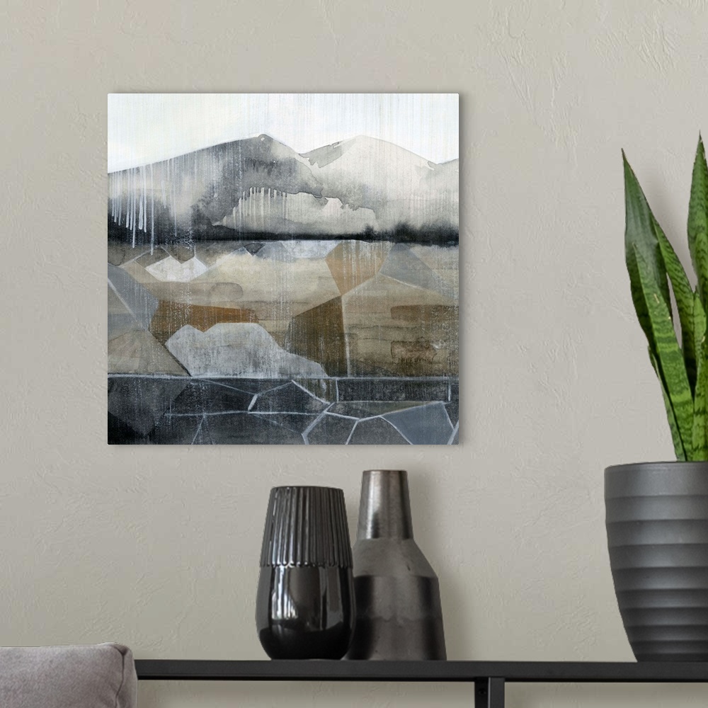 A modern room featuring Valley Stormscape II