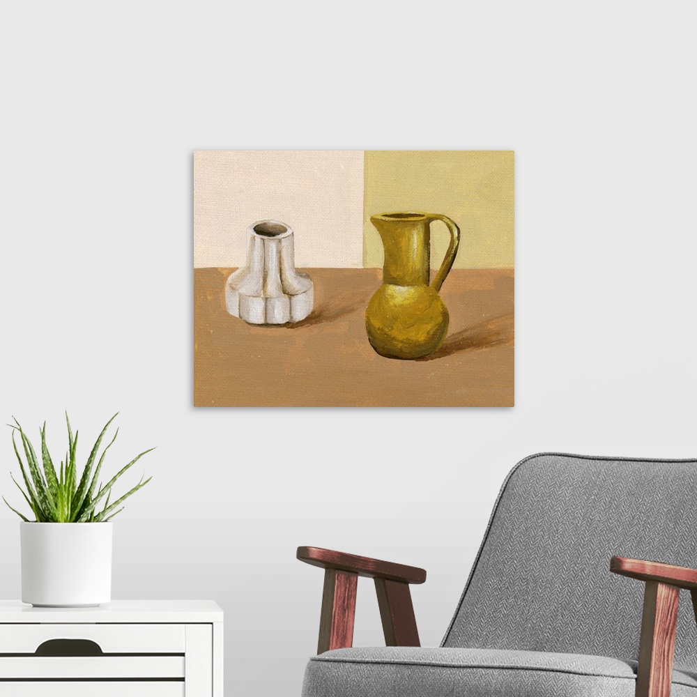 A modern room featuring Vases I