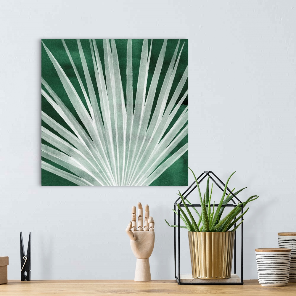A bohemian room featuring Velvet Palm I
