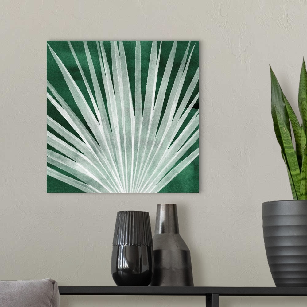 A modern room featuring Velvet Palm I
